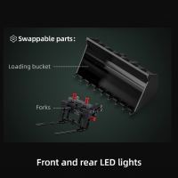 Конструктор &laquo;Техно. Фермерский погрузчик&raquo;, радиоуправляемый, 1469 деталей