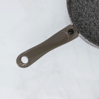 Сотейник Onyx, d=24 см, стеклянная крышка, съёмная ручка, антипригарное покрытие, цвет серый Сотейник Onyx, d=24 см, стеклянная крышка, съёмная ручка, антипригарное покрытие, цвет серый