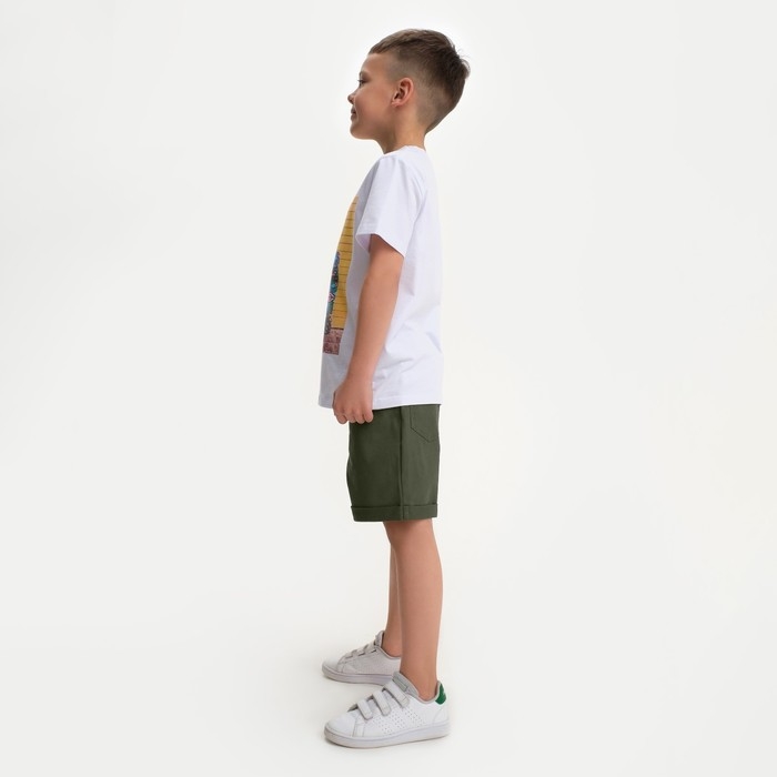 Шорты для мальчика KAFTAN, размер 30 (98-104 см), цвет хаки