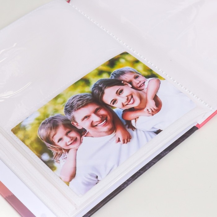 Фотоальбом на 200 фото 10х15 см, пластик. листы "elegant landscape" Счастье
