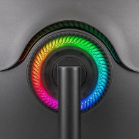 Монитор AMCV C32GX5, 32", VA, 2560&times;1440, 165Гц, 1 мс, Curved, HDMI, DP, чёрный