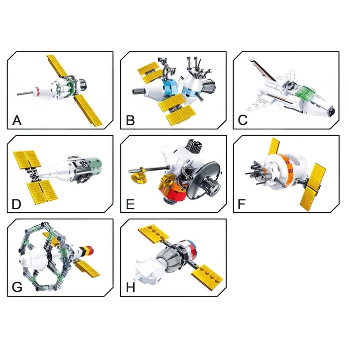 Конструктор Космос &laquo;Международная космическая станция&raquo;, 512 деталей