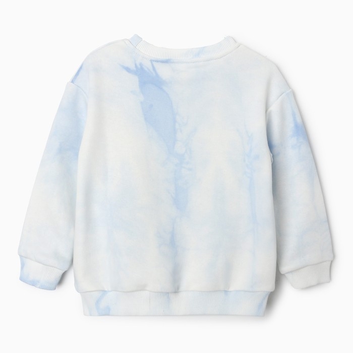 Свитшот Свитшот "Тай-дай" для мальчика, цвет голубой, рост 140 см
