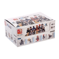 Конструктор фигурки &laquo;Полиция и грабители&raquo;, 1 шт., МИКС