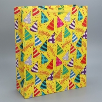 Пакет подарочный ламинированный, упаковка, &laquo;День рождения&raquo;, 40 х 49 х 15 см