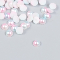 Декор "Полубусины и стразы. Градиент розово-голубой" d=6 мм 10г 200 шт 5х2,5 МИКС Декор "Полубусины и стразы. Градиент розово-голубой" d=6 мм 10г 200 шт 5х2,5 МИКС