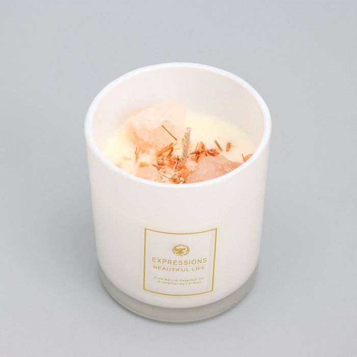 Свеча ароматическая Свеча ароматическая "Scented Candle", английская груша и фрезия