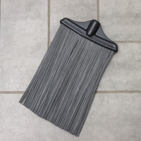 Метла полипропиленовая &laquo;Плоская&raquo;, без черенка, цвет МИКС