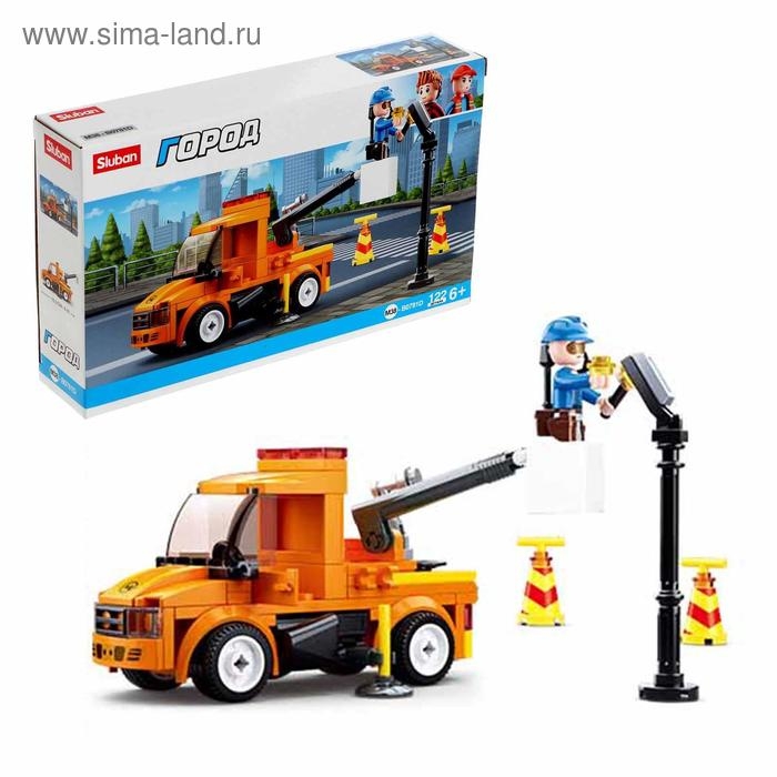 Конструктор Город «Машина электросетей», 122 детали Конструктор Город «Машина электросетей», 122 детали