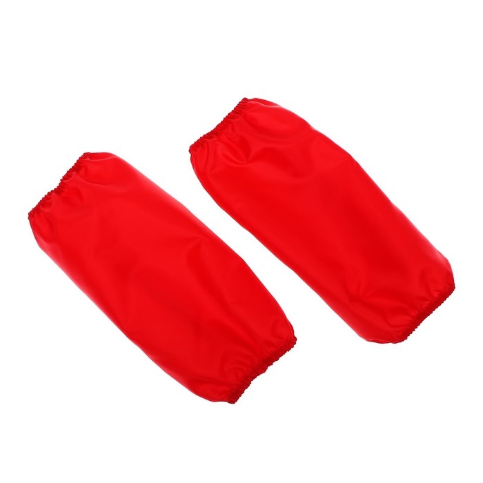 Фартук для труда + нарукавники, 550 х 440/250 х 160 мм, размер M (рост 122-158), Calligrata красный Фартук для труда + нарукавники, 550 х 440/250 х 160 мм, размер M (рост 122-158), Calligrata красный