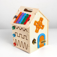 Бизиборд &laquo;Музыкальный домик&raquo;