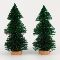 Новый год! Миниатюра кукольная «Ёлочка», набор 2 шт., размер 1 шт. — 11 × 4 × 4 см Новый год! Миниатюра кукольная «Ёлочка», набор 2 шт., размер 1 шт. — 11 × 4 × 4 см