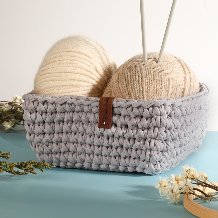 Бирка с кнопкой &laquo;Hand made&raquo;, 8 &times; 1,5 см, 10 шт, цвет коричневый