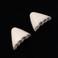 Вставки для уменьшения размера обуви, регулируемые, 5,5 &times; 4 см, пара, цвет серый