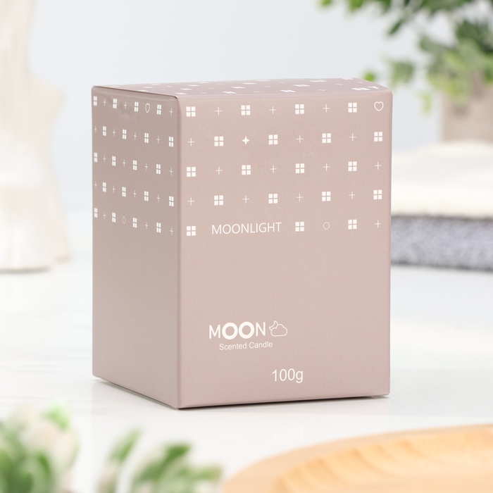 Свеча ароматическая в стакане Свеча ароматическая в стакане "Moon", случайная встреча, малая