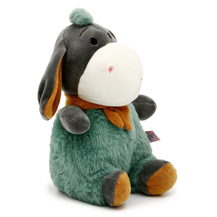 Мягкая игрушка «Ослик», 23 см, цвет зелёный Мягкая игрушка «Ослик», 23 см, цвет зелёный