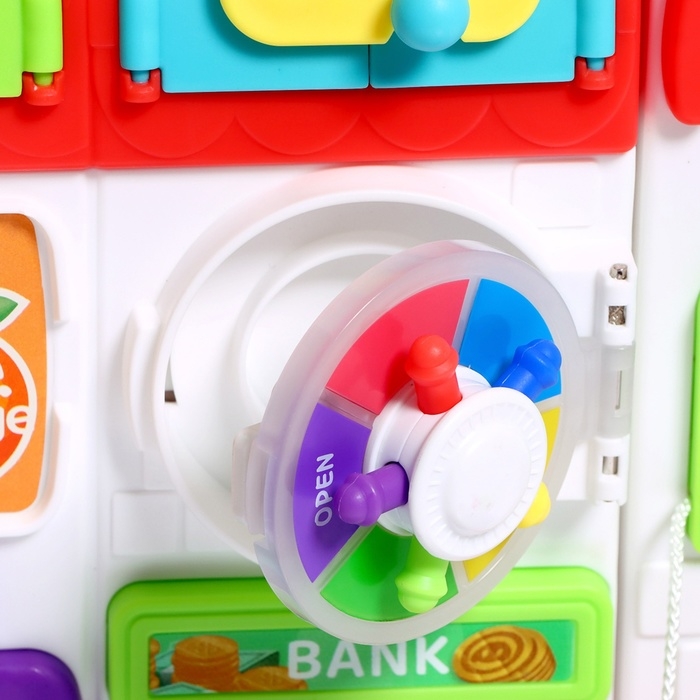 Развивающая игрушка детская &laquo;Бизиборд. Мишкин домик&raquo;