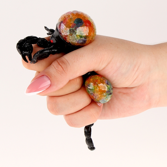 Хэллоуин. Антистресс сквиш мялка Зверушки мини&laquo;, в пакете, с гидрогелем, МИКС