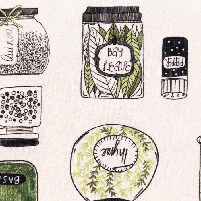 Скатерть Этель "Kitchenware" 149х250 см, 100% хлопок, саржа 190 г/м2