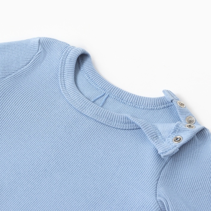 Комплект (лонгслив и брюки) детский MINAKU, цвет пыльно-голубой, рост 62-68 см