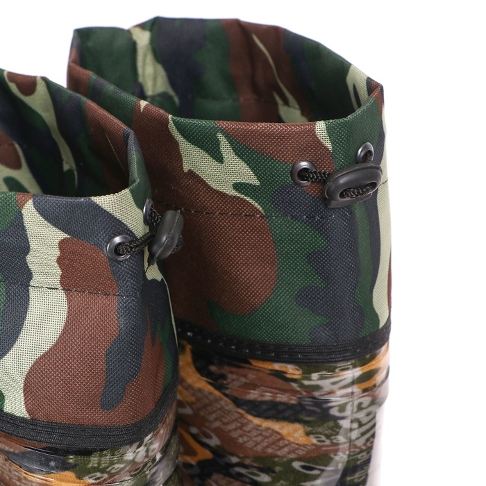 Сапоги мужские С-10РУМ, ПВХ, утепленные, камуфляж МИКС, размер 42 (270)