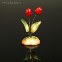 Сувенир &laquo;Земляничка&raquo;, 6&times;8,5 см, селенит