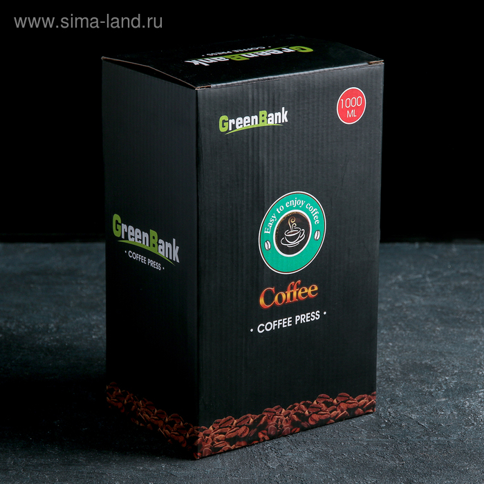 Чайник заварочный френч - пресс «Эко», 1 л Чайник заварочный френч - пресс «Эко», 1 л