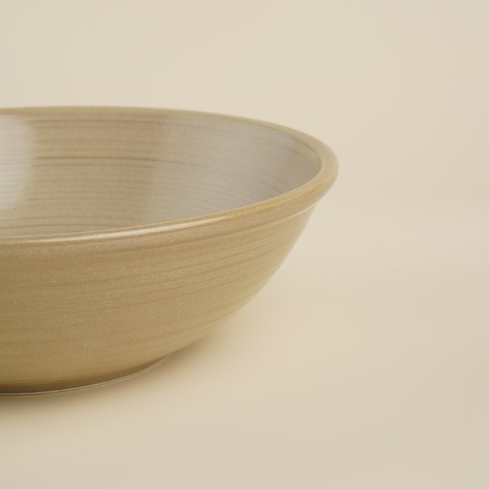 Салатник фарфоровый SL Home «Песчаный бриз», 1 л, цвет бежевый Салатник фарфоровый SL Home «Песчаный бриз», 1 л, цвет бежевый