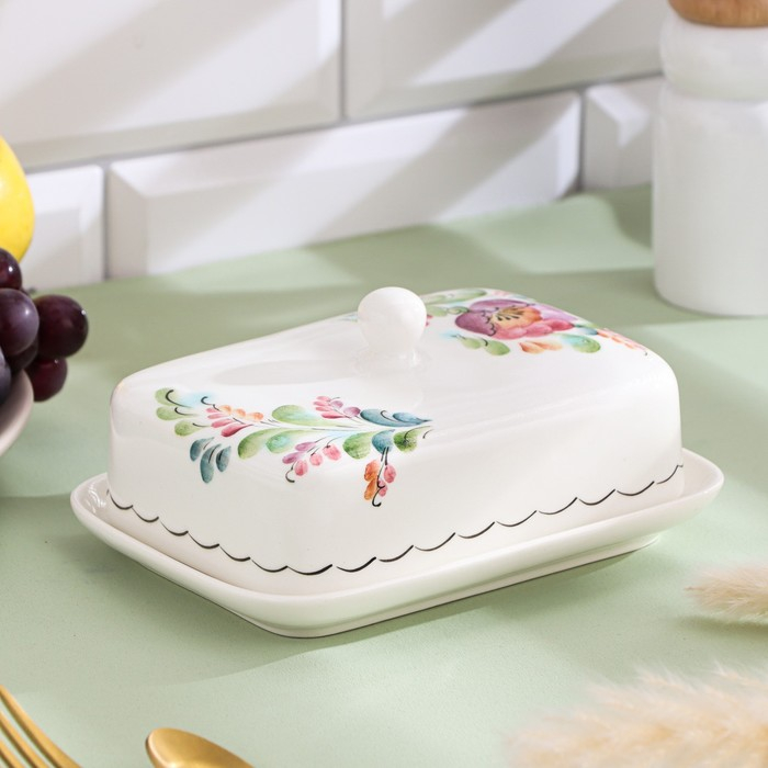 Маслёнка &laquo;Весна&raquo;, на 1 пачку, 15,5&times;12&times;9 см, 1 сорт, авт.Алдошина Л.В.