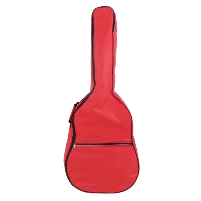 Чехол для гитары  Music Life, 106х41х13 см, красный