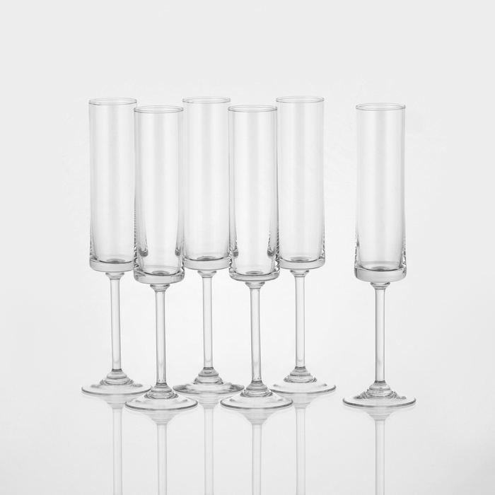 Набор бокалов для шампанского, 150 мл, 6 шт Набор бокалов для шампанского, 150 мл, 6 шт