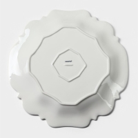 Блюдо фарфоровое Magistro &laquo;Сюита&raquo;, d=35,8 см, цвет белый