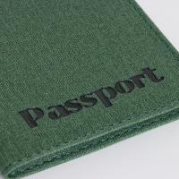 Обложка для паспорта, цвет зелёный Обложка для паспорта, цвет зелёный