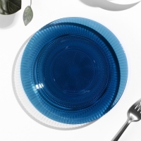 Тарелка десертная &laquo;Луиз&raquo;, d=19 см, цвет лондон топаз