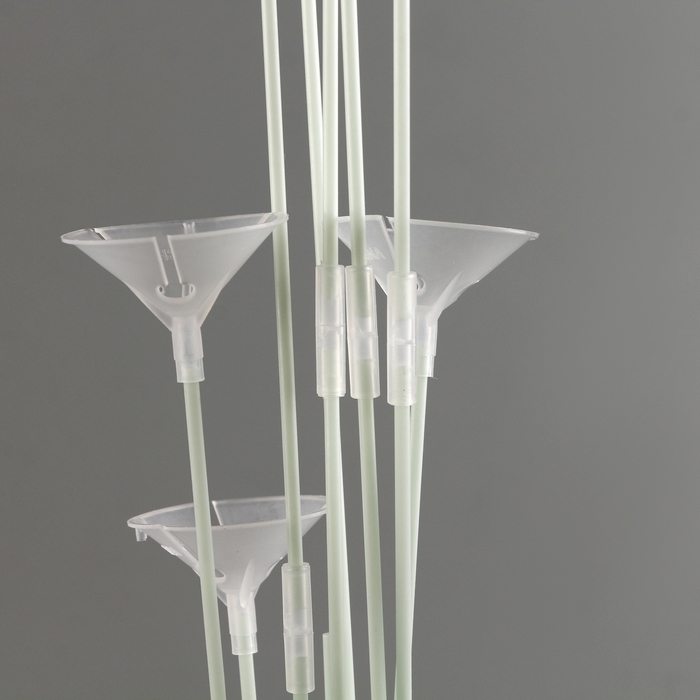 Стойка для воздушных шаров на 8 шаров, высота 80 см, розовая Стойка для воздушных шаров на 8 шаров, высота 80 см, розовая