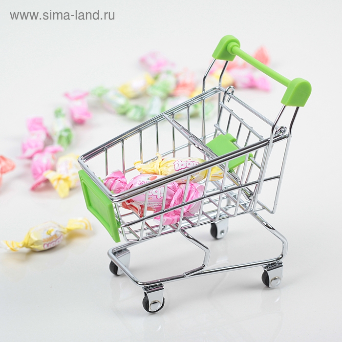 Корзина для мелочей Доляна, 12,5&times;8&times;11 см, цвет МИКС