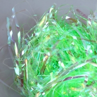 Набор для творчества и декора «Перья белые + наполнитель», цвет зеленый Набор для творчества и декора «Перья белые + наполнитель», цвет зеленый