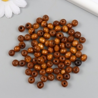 Бусины для творчества дерево "Натуральные" d=0,8 см набор 20 гр Бусины для творчества дерево "Натуральные" d=0,8 см набор 20 гр