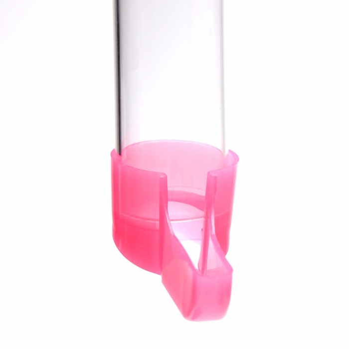 Набор из 2 поилок для птиц, 80 мл, 15 х 8 см, микс цветов Набор из 2 поилок для птиц, 80 мл, 15 х 8 см, микс цветов