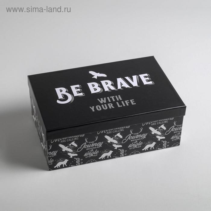 Набор коробок 3 в 1, упаковка подарочная, &laquo;Мужской&raquo;, 26 х 17 х 10‒32.5 х 20 х 12.5 см