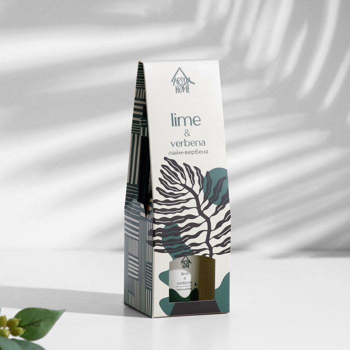 Диффузор ароматический Лайм и вербена 50 мл