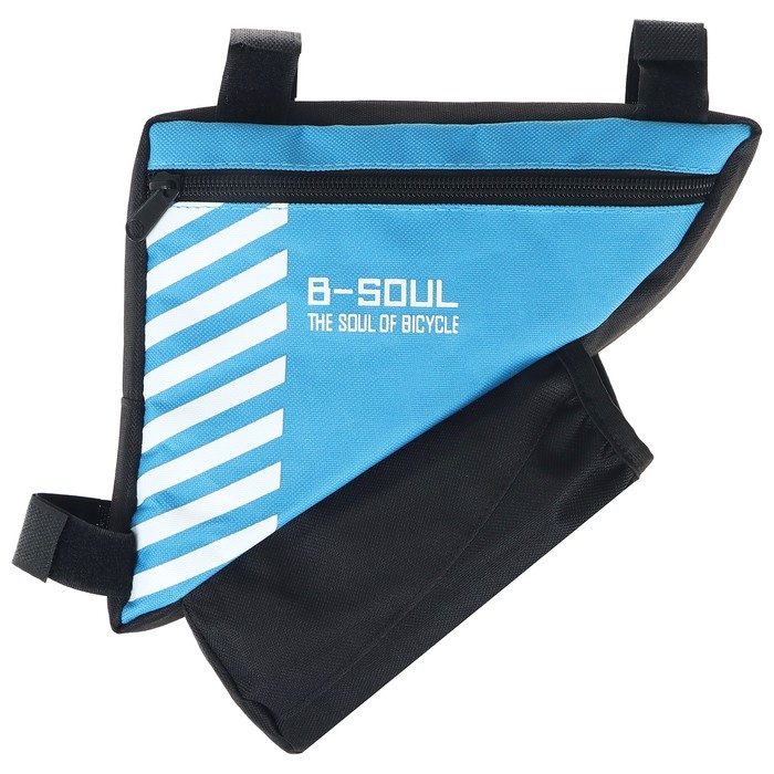 Велосумка подрамная с отсеком для бутылки, цвет синий Велосумка подрамная с отсеком для бутылки, цвет синий