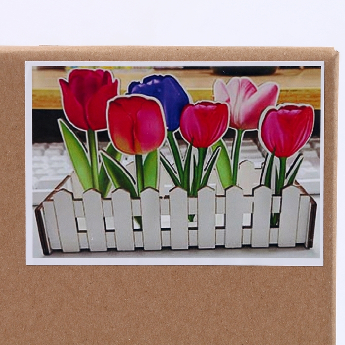 Алмазная вышивка «Тюльпаны», интерьерный декор Алмазная вышивка «Тюльпаны», интерьерный декор