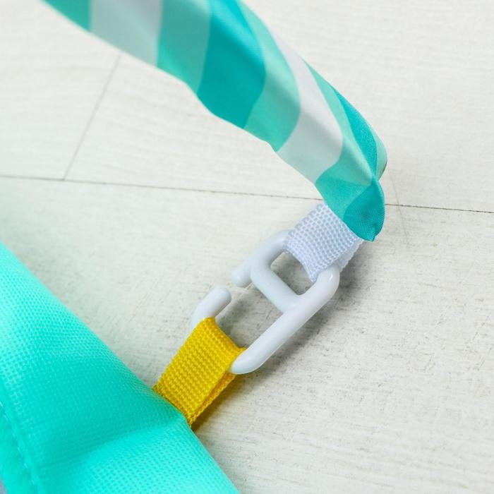 Развивающий коврик &laquo;Зимние игры&raquo;, с пианино, круглый, голубой