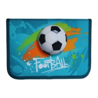 Пенал 1 секция, 140 х 200 х 40 мм, 2 откидные планки, тканевый, ПКТ 09-20 "Футбол" 70580 Пенал 1 секция, 140 х 200 х 40 мм, 2 откидные планки, тканевый, ПКТ 09-20 "Футбол" 70580
