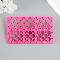 Штамп пластик "Ромб с сердечком" 12,8х7.5 см Штамп пластик "Ромб с сердечком" 12,8х7.5 см