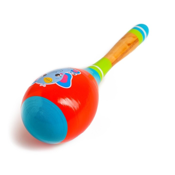 Музыкальная игрушка маракас &laquo;Слоник&raquo;, 20 см