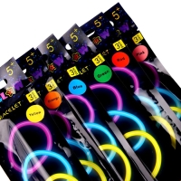 Неоновая палочка «Браслет», набор 3 шт., цвета МИКС Неоновая палочка «Браслет», набор 3 шт., цвета МИКС