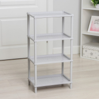 Этажерка напольная 4-х секционная «Флавия», цвет МИКС Этажерка напольная 4-х секционная «Флавия», цвет МИКС