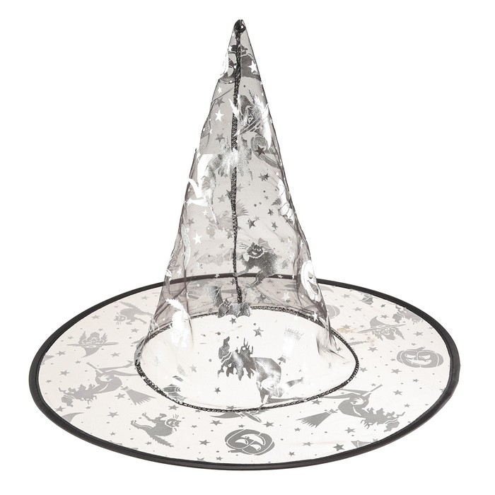 Карнавальная шляпа «Хеллоуин» цвета МИКС Карнавальная шляпа «Хеллоуин» цвета МИКС